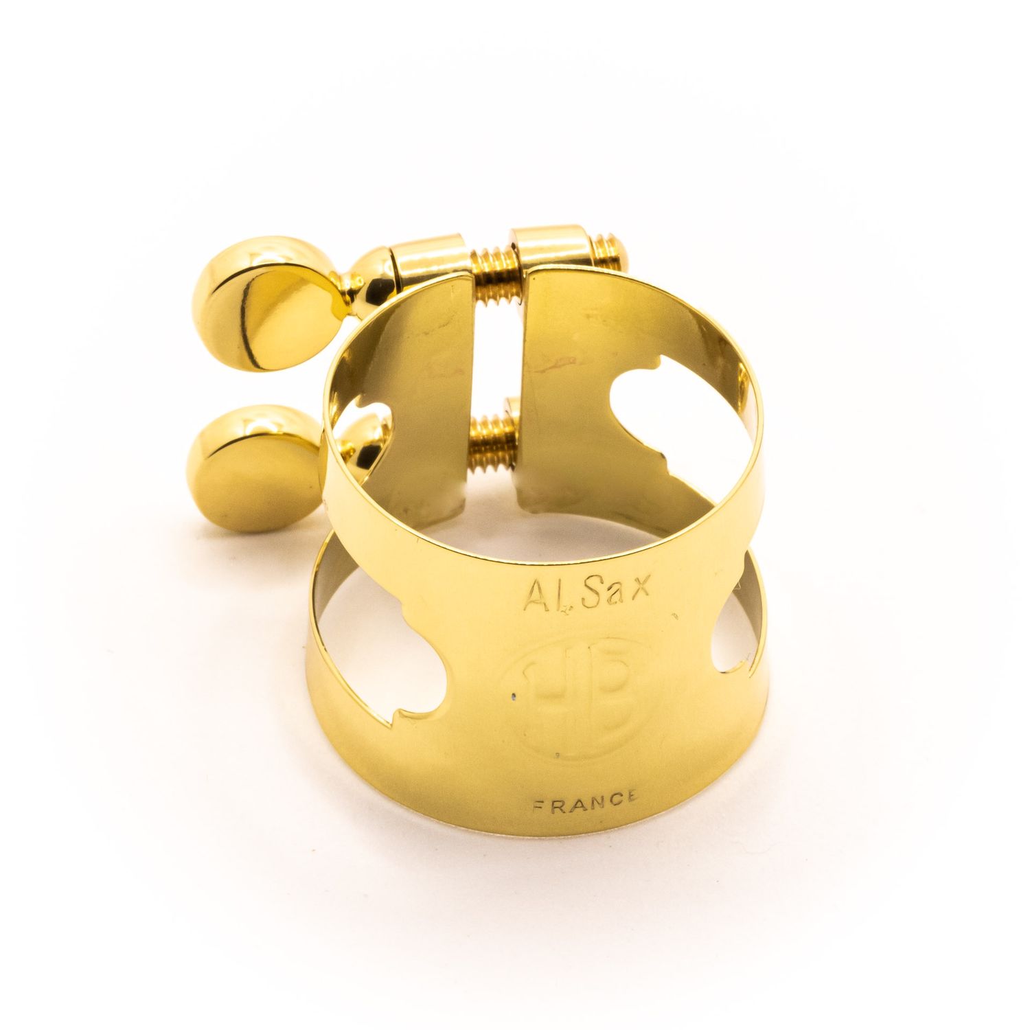 Herouard & Benard Gold Lacquered Tenor Saxophone Ligature