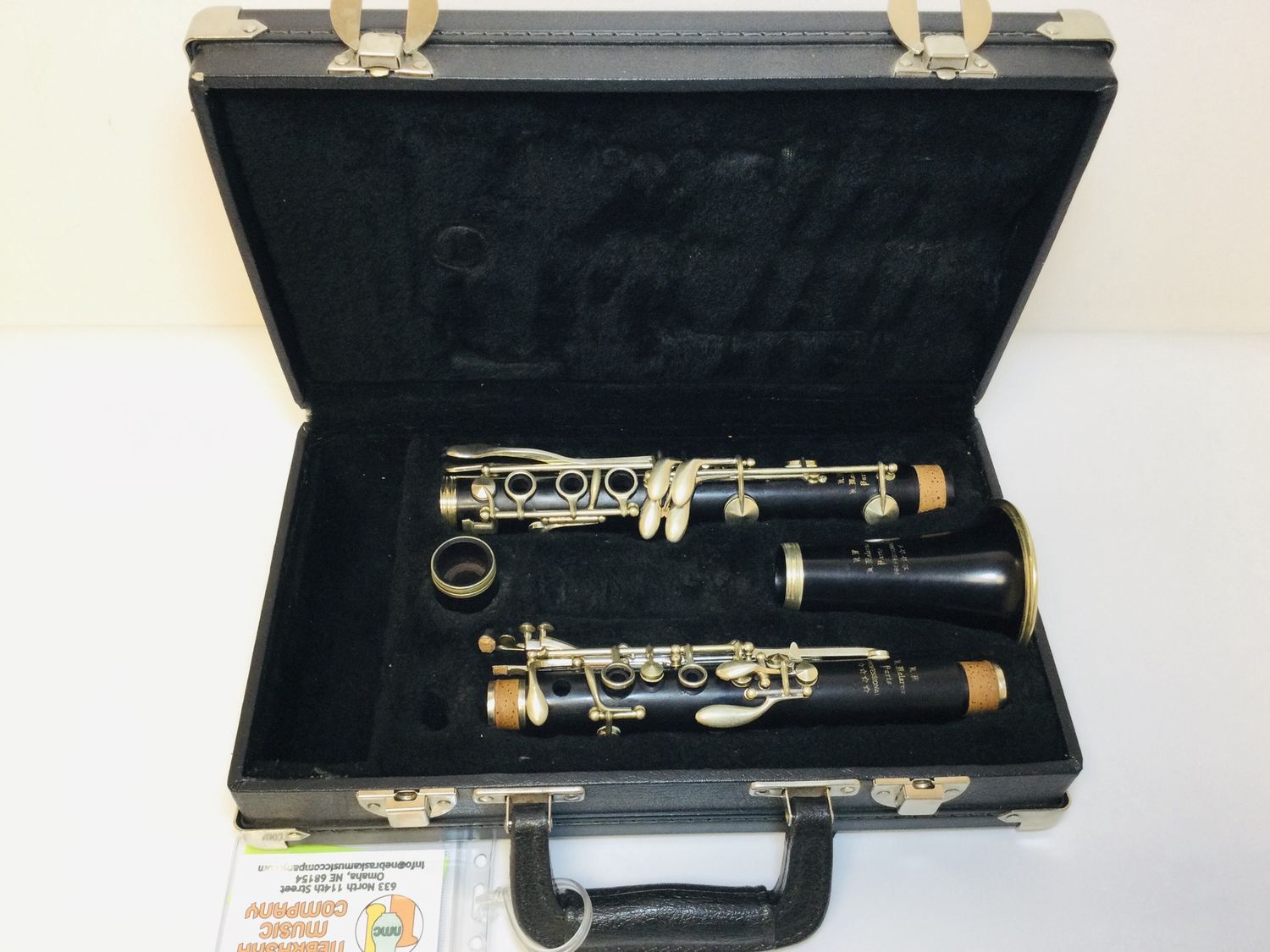 Malerne Paris Professional 4-Star Wood Clarinet  *used*