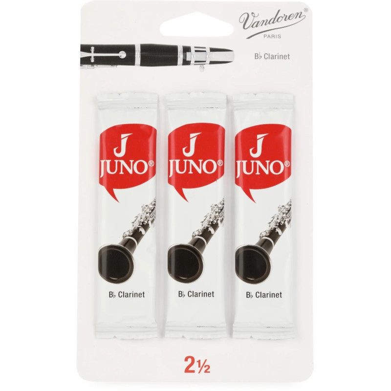 Juno Bb Clarinet Reeds - 3 Pack