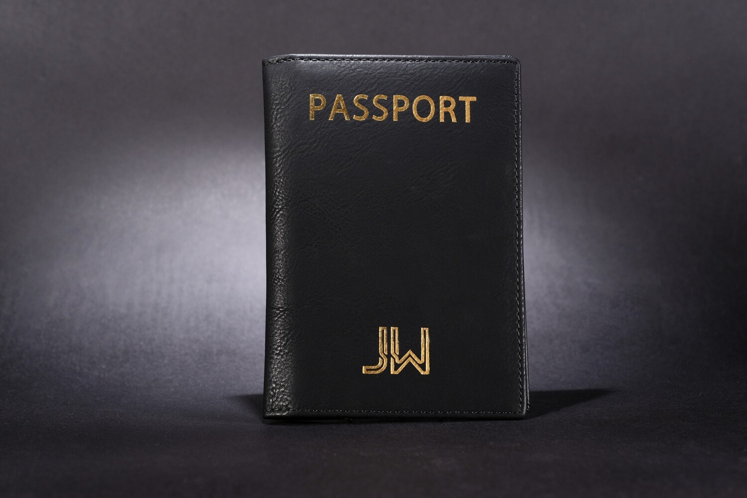Just Win Passport Leather Wallet