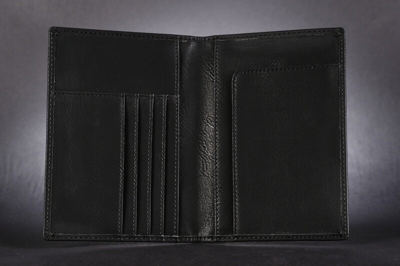 Just Win Passport Leather Wallet