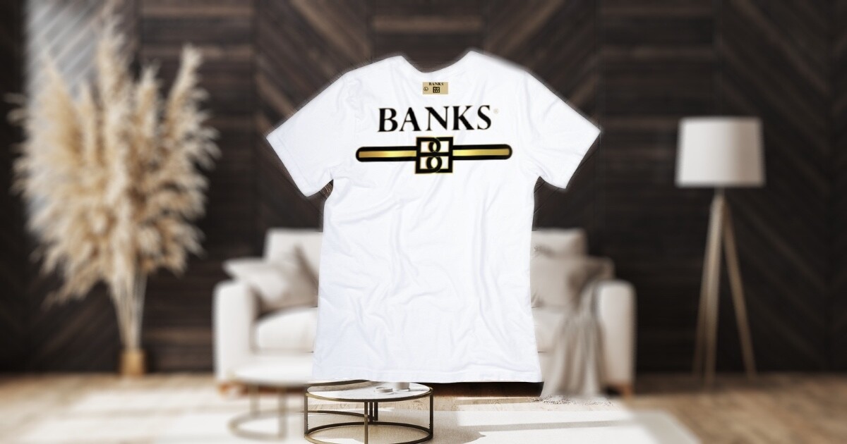 Banks T-Shirt w/Monogram