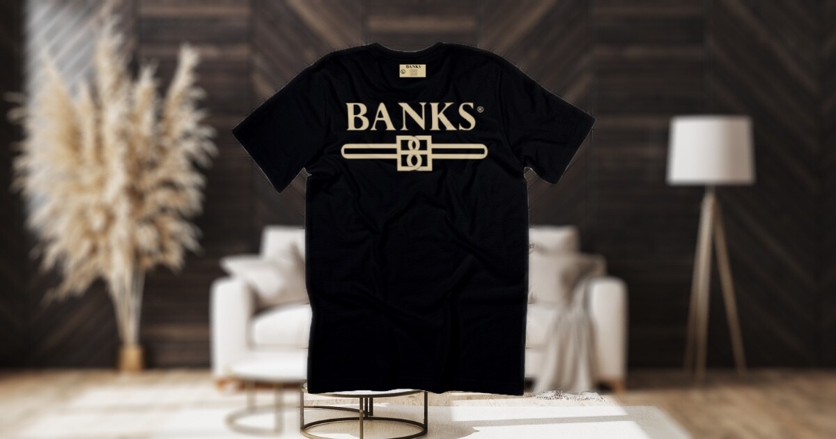 Banks T-Shirt w/Monogram