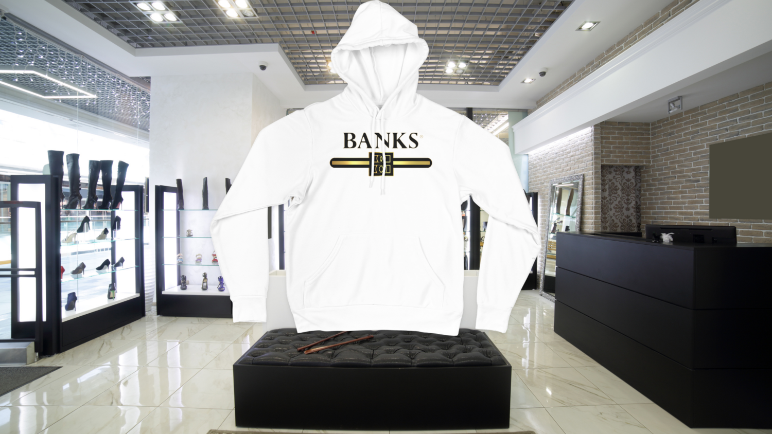 Banks Hoodie w/Monogram