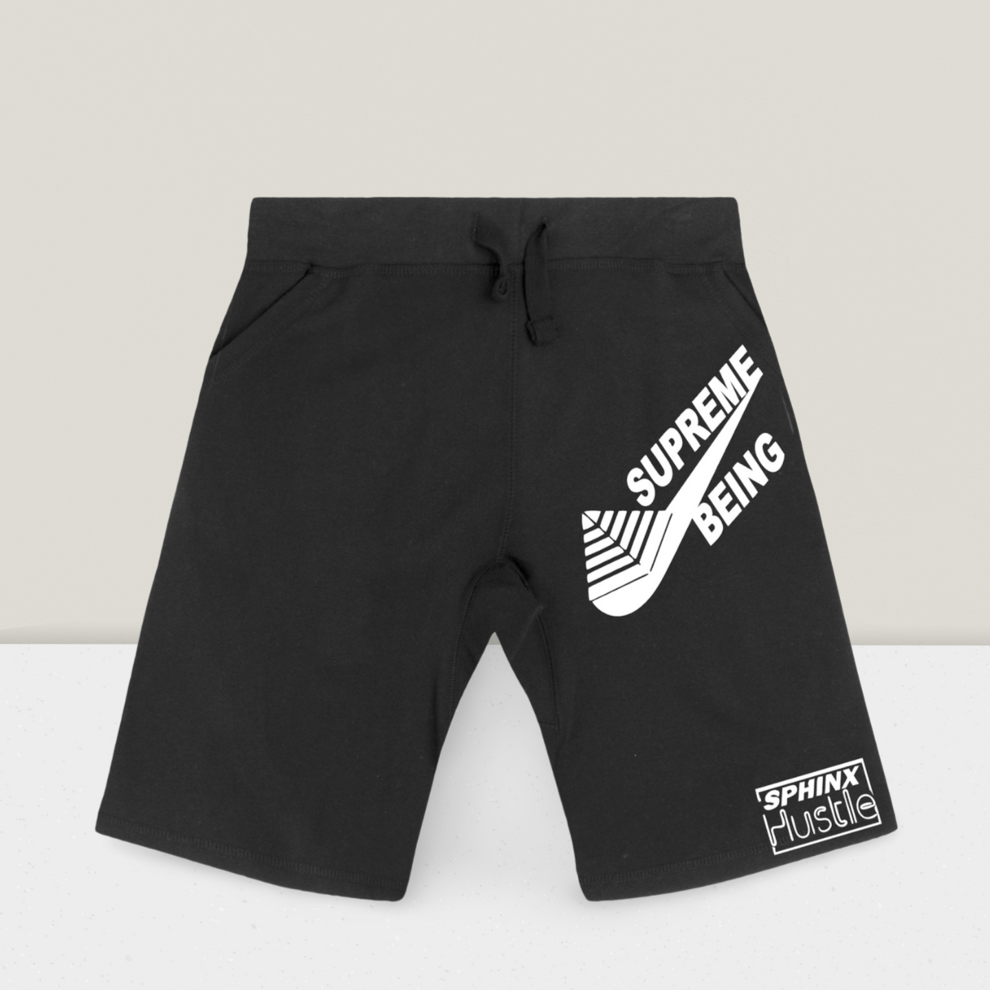 Supreme Being Black/White Shorts
