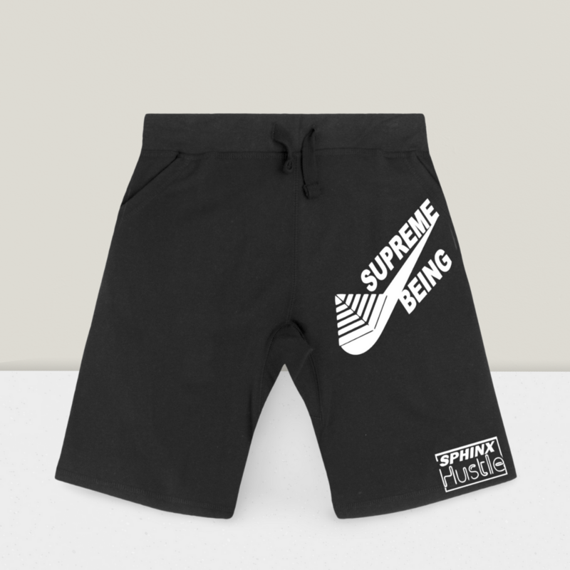 Supreme Being Black/White Shorts