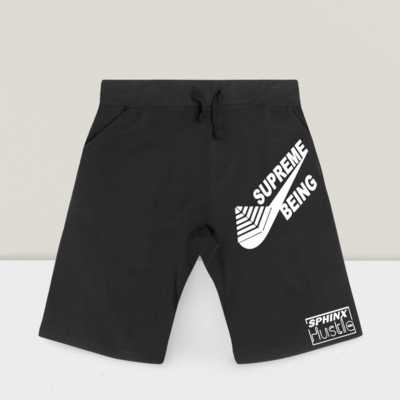 Supreme Being Black/White Shorts