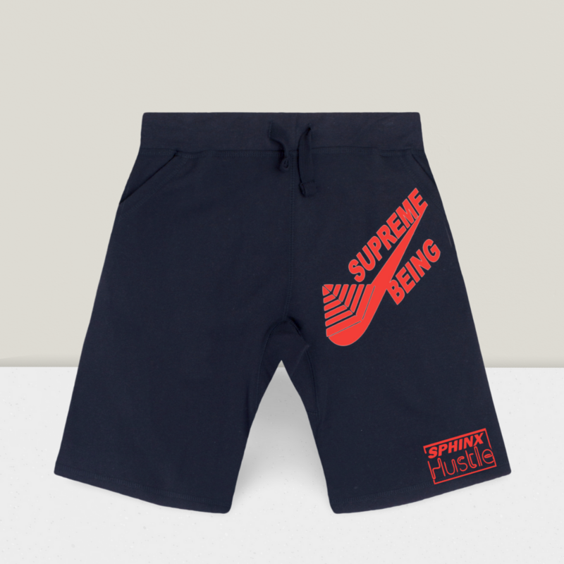 Supreme Being Navy/Red Shorts