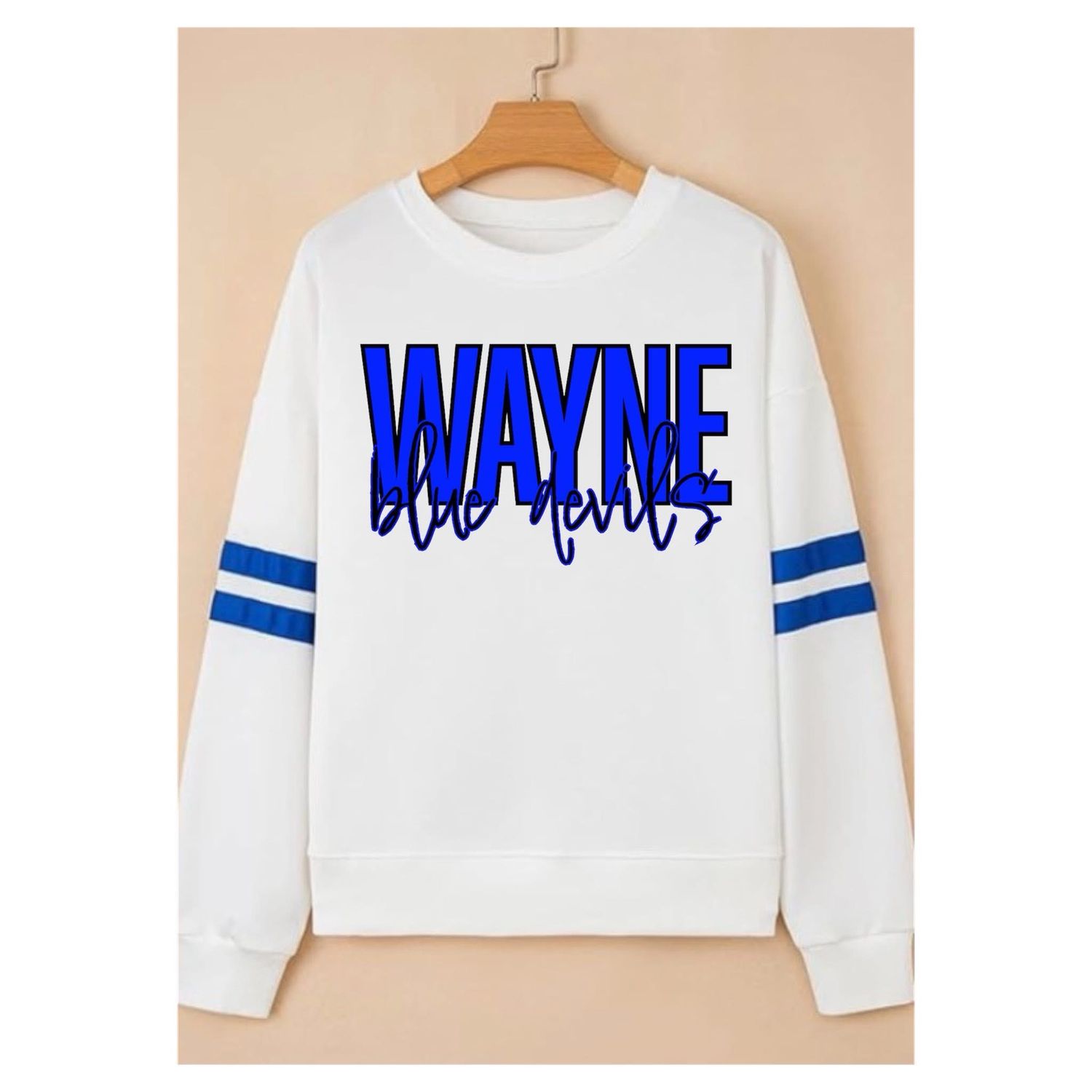 Striped Oversized Mascot