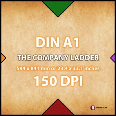 The Company Ladder Poster - DIN A1