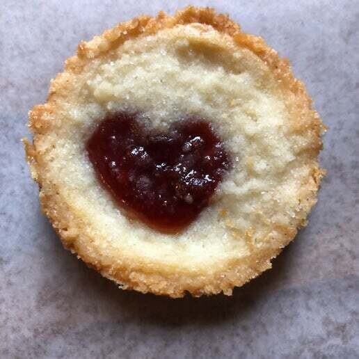 Strawberry Jam Shortbread