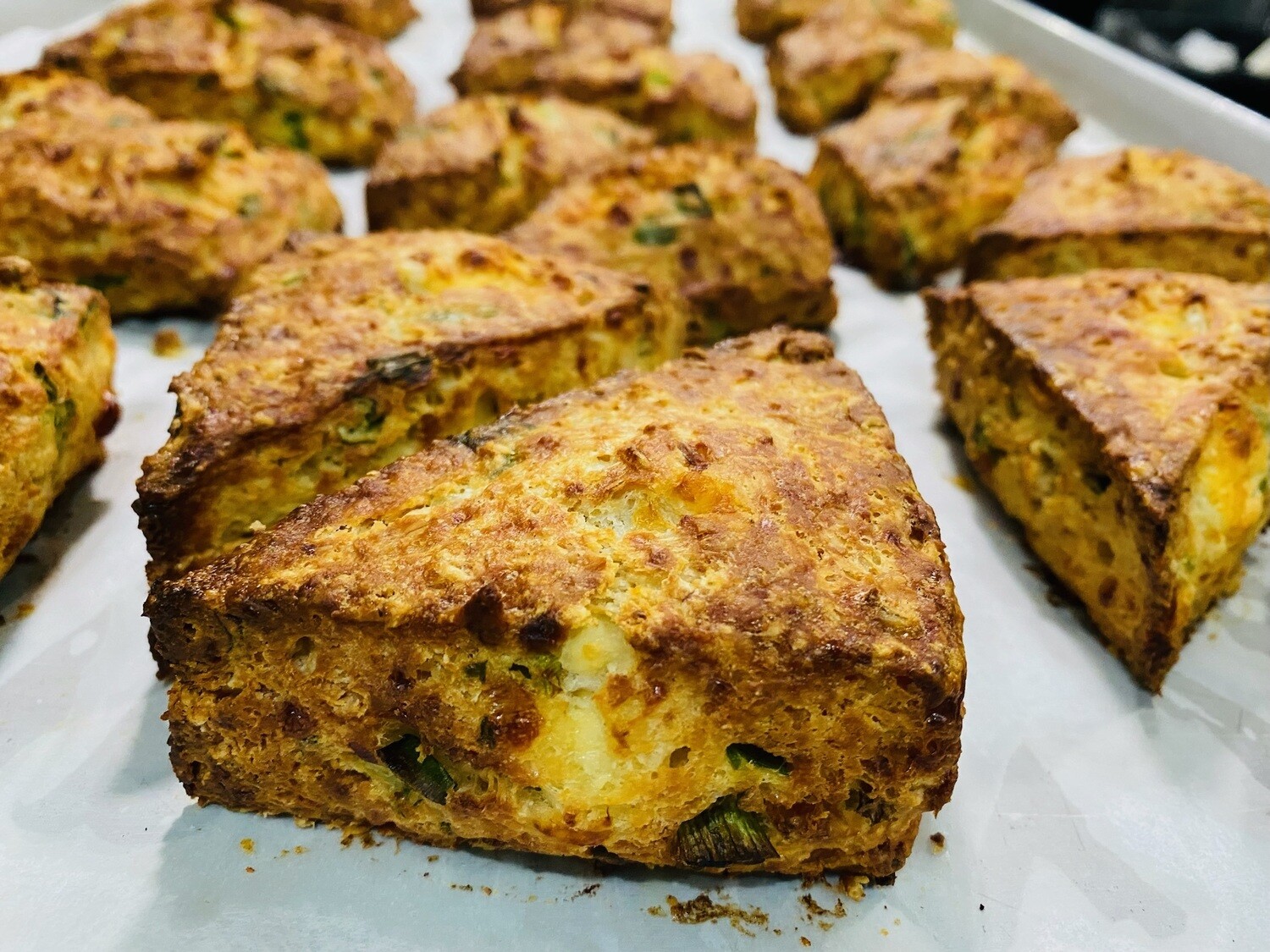 Feta Scallion Scone
