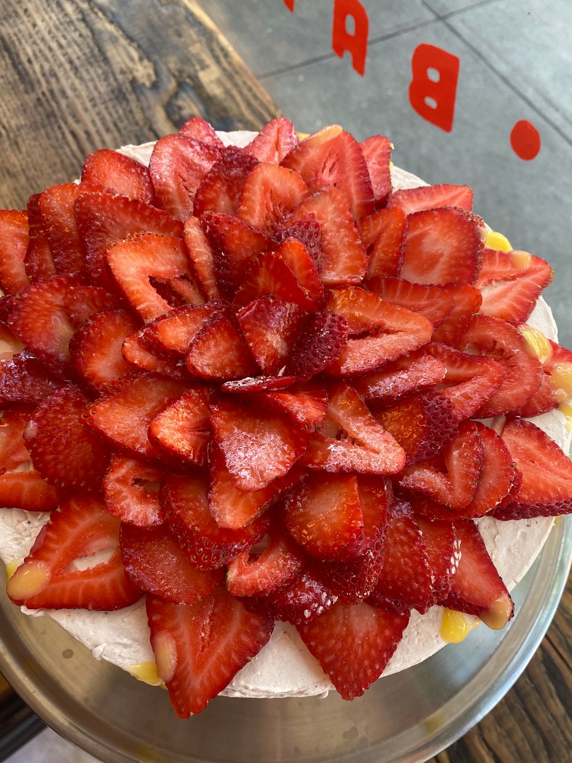 Strawberry Tall Cake