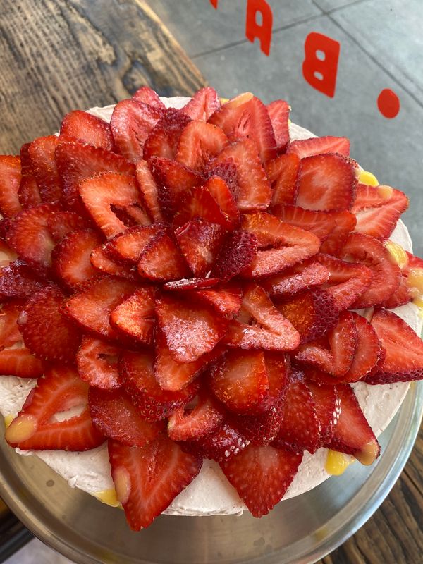 Strawberry Tall Cake