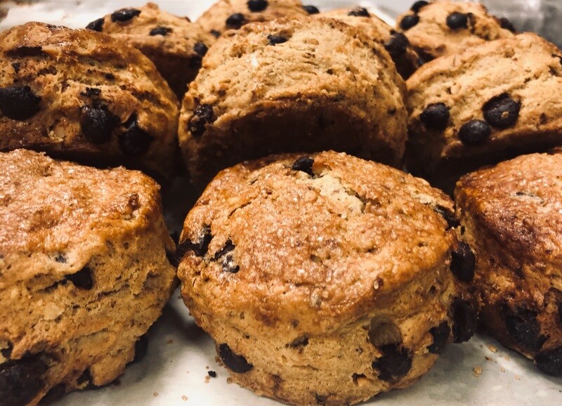 Chocolate Walnut Scone