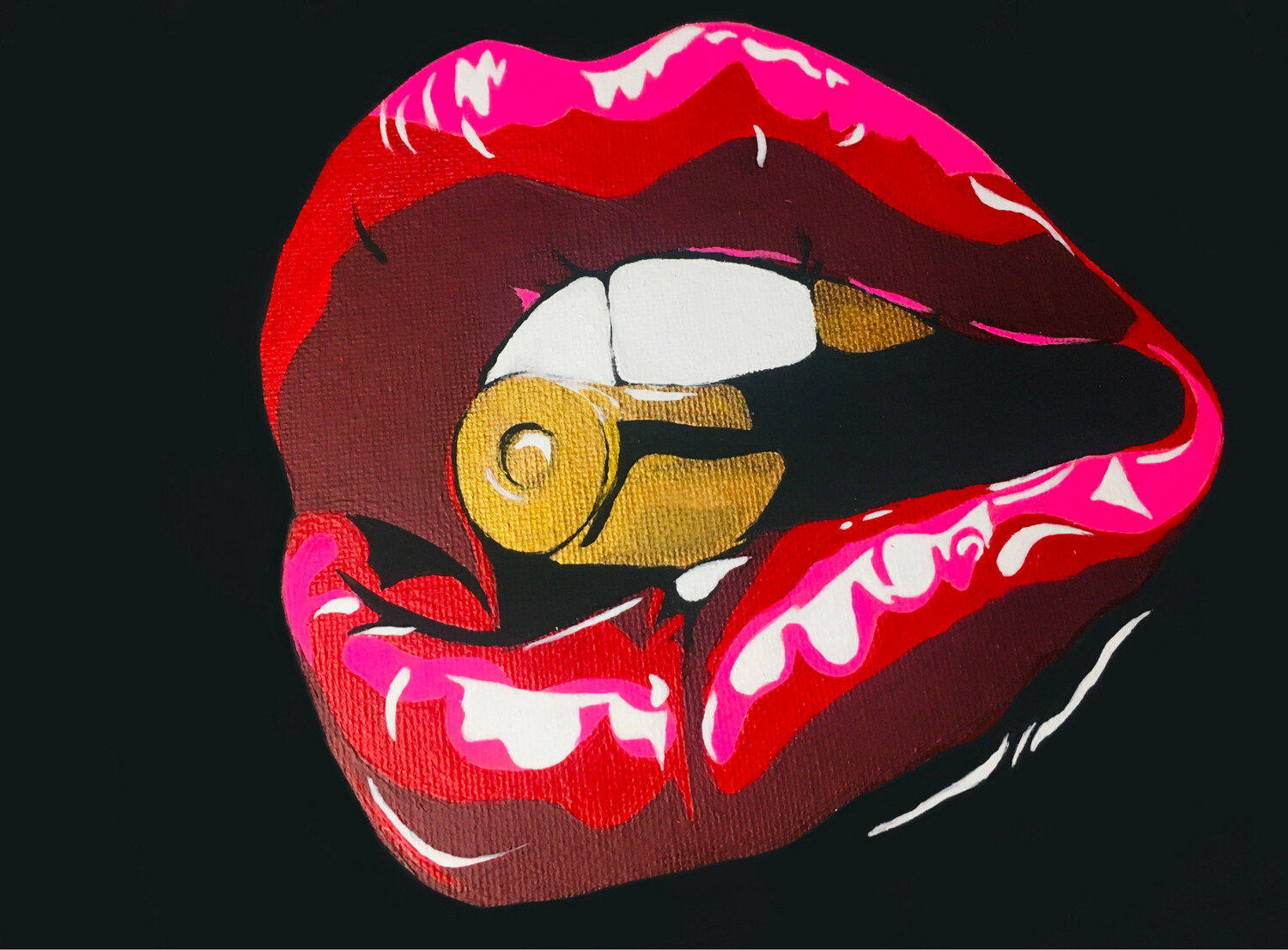 Bite The Bullet 100cm X 80cm