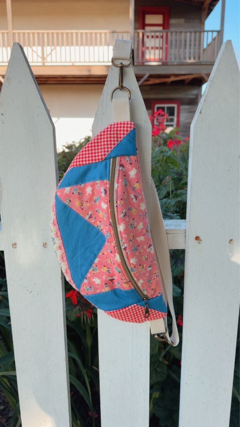 Pink Circus Belt Bag