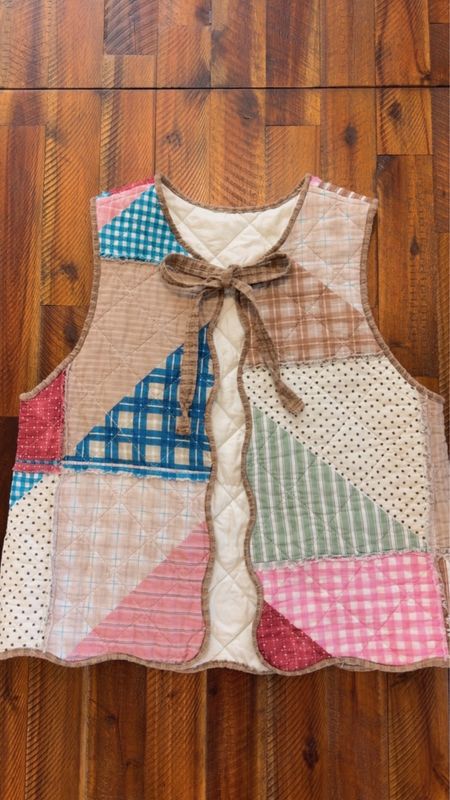 Wavy Quilted Vest