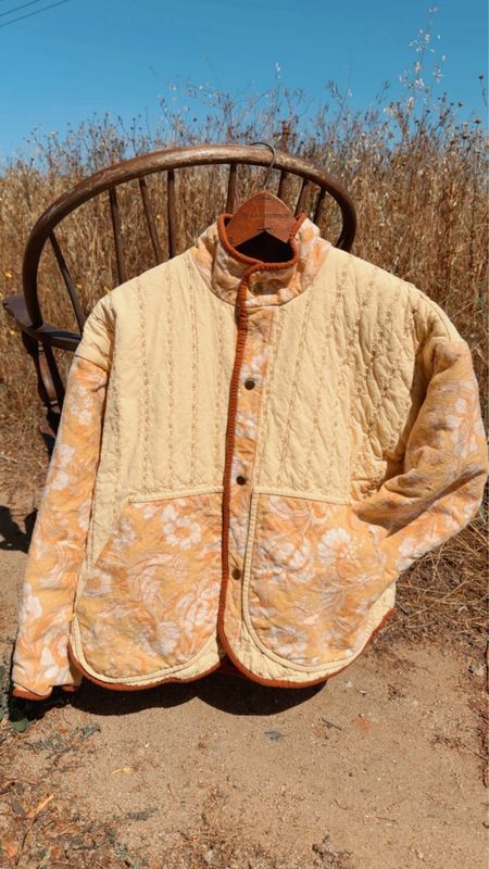 Yellow Tapestry Jacket