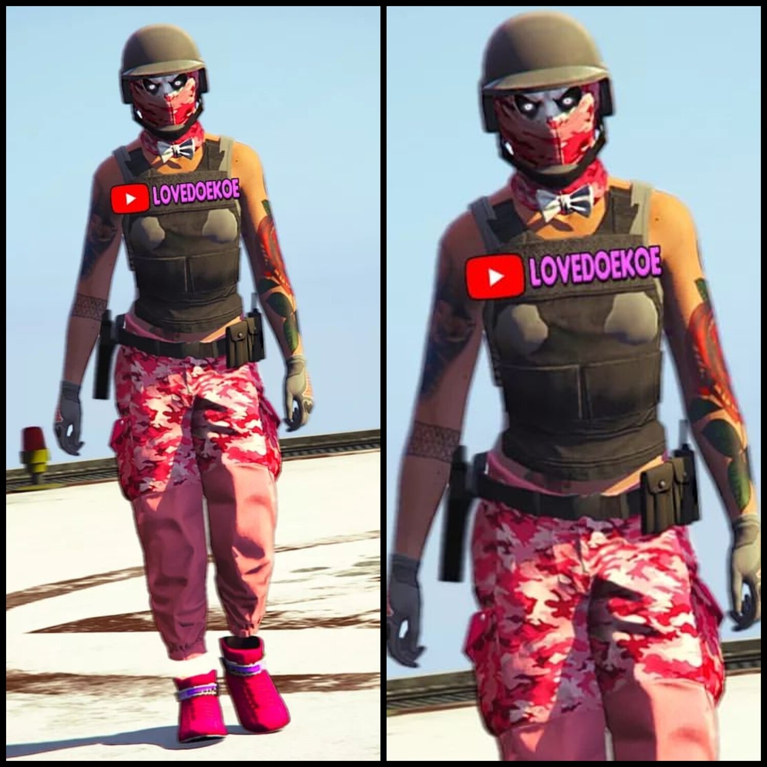 PINK CAMO ARMORY