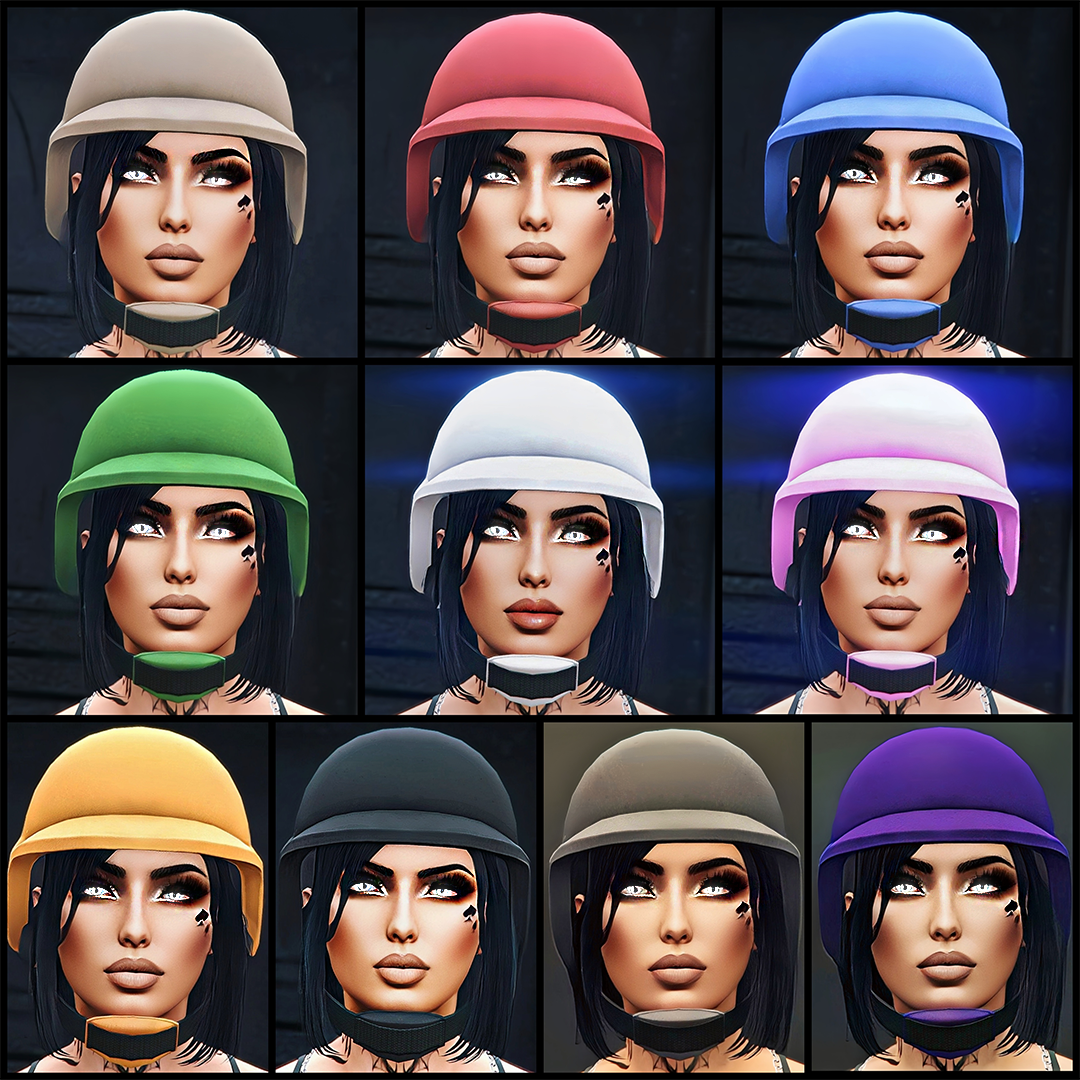 3 BULLETPROOF HELMETS