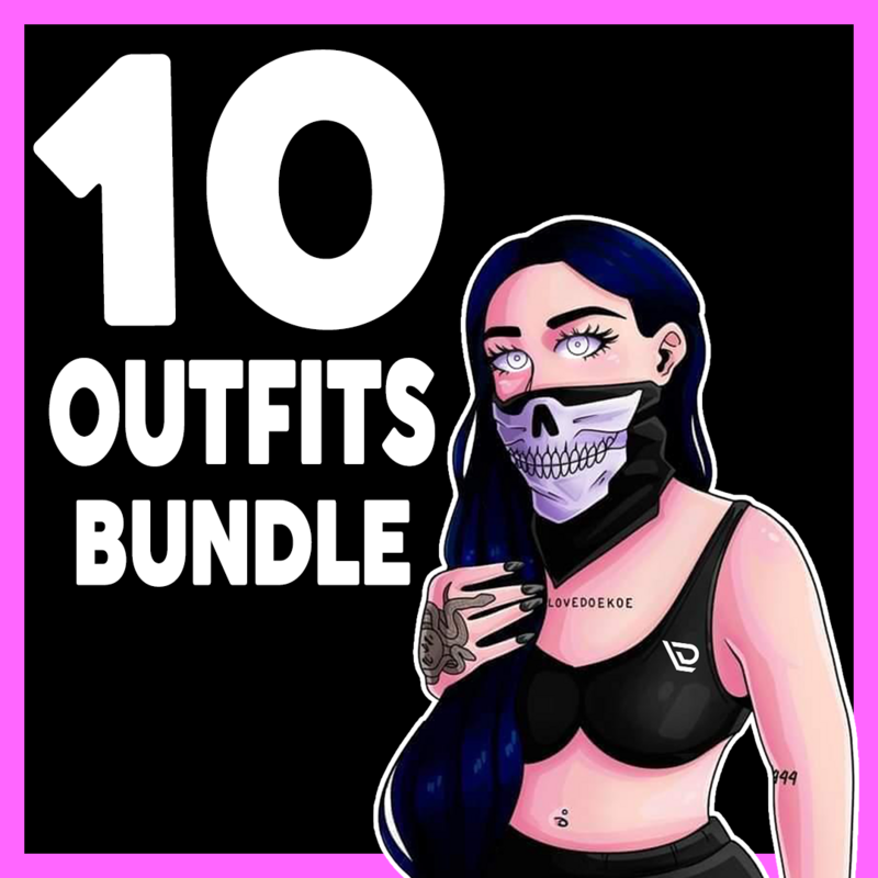 10 BEFF OUTFITS BUNDLE