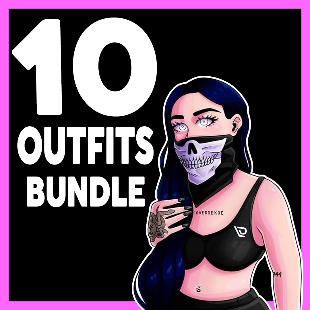 10 TRANSFER OUTFITS BUNDLE