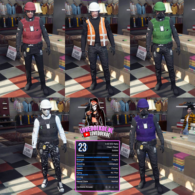 MALE STARTER ACCOUNT: LEVEL 23, 25 MILL, 10 DELUXOS, MODDED OUTFITS, TRYHARD FACE CREATION, CLEAN K/D, FREE NAME CHANGE