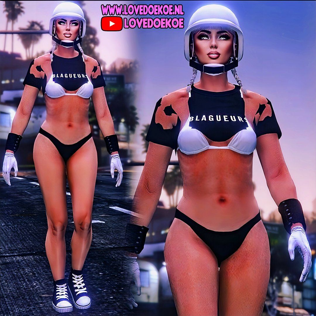 BLAGUER BEACH BABE