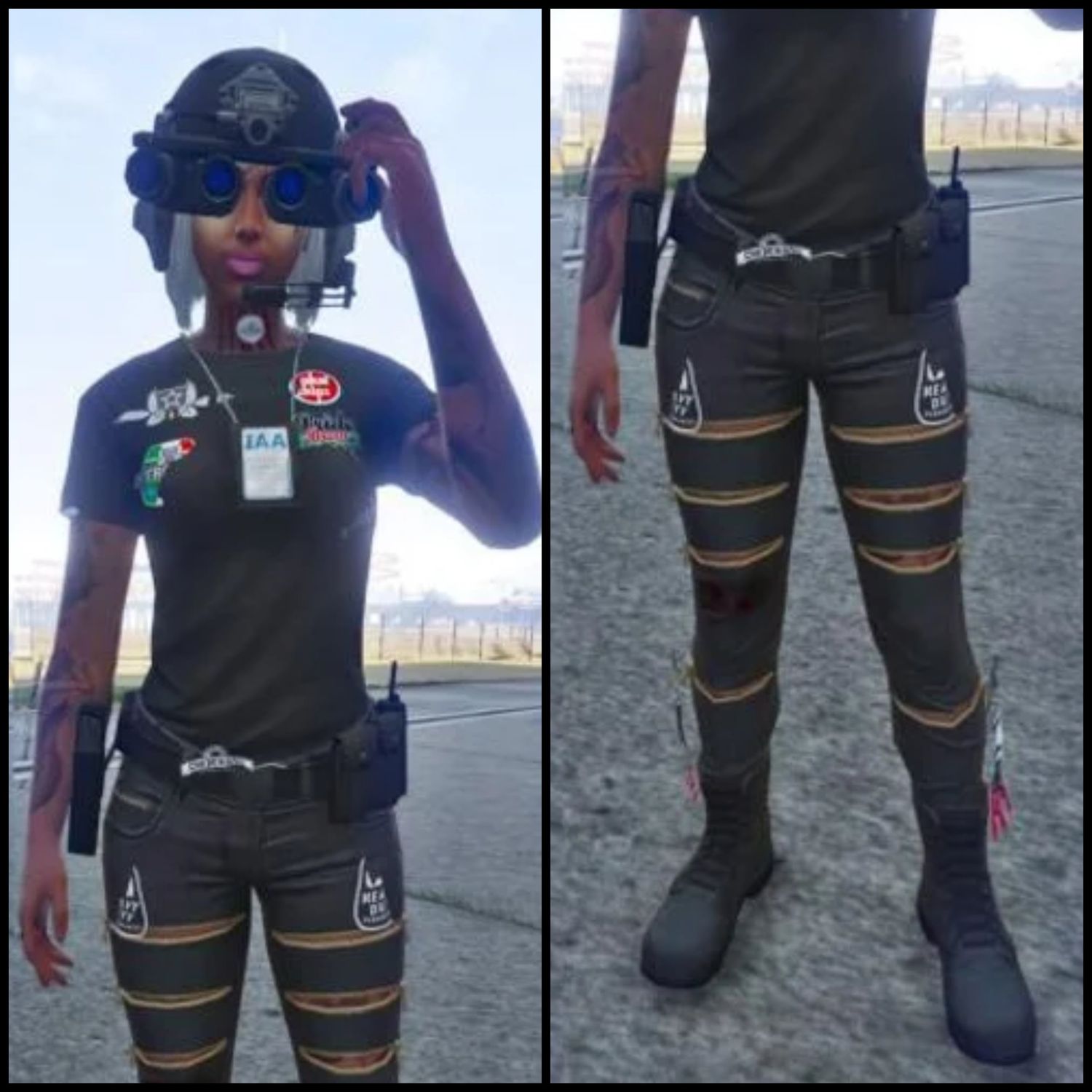 COMBAT CHICA