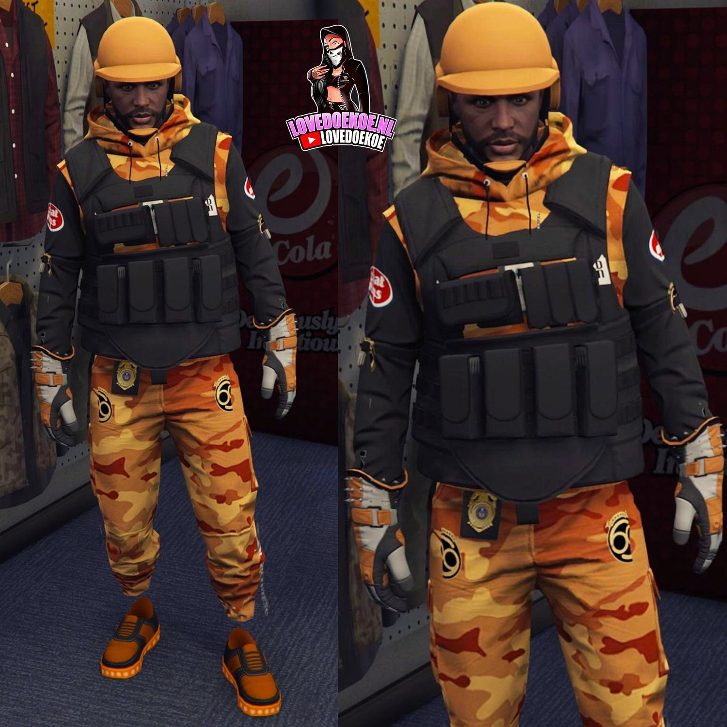 ORANGE CAMO