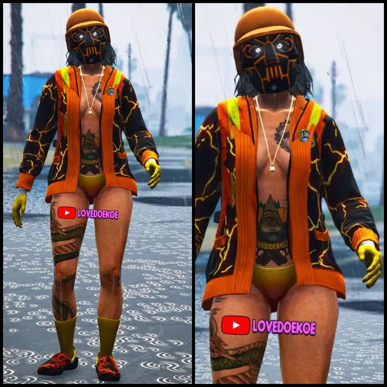 ORANGE LIGHTNING