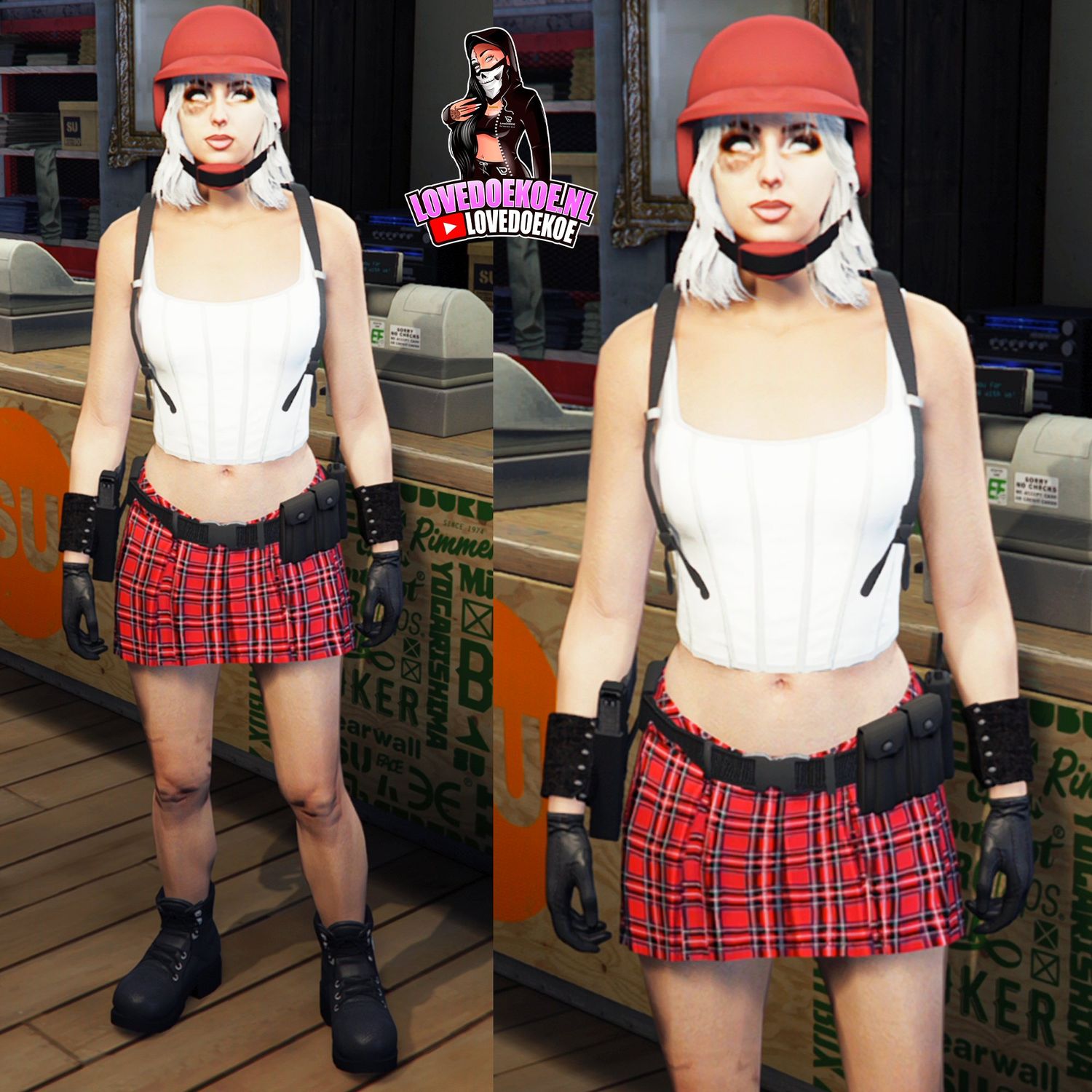 PRETTY SCHOOL GIRL