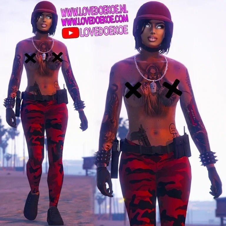 RED CAMO