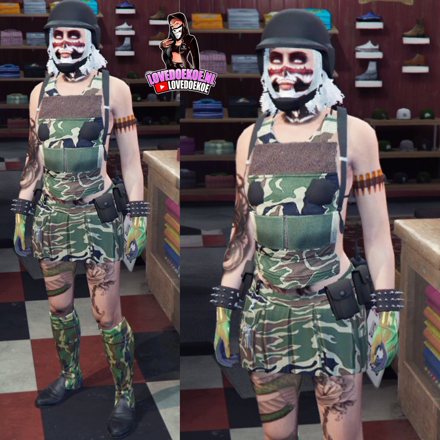 SCHOOL GIRL SOLDIER