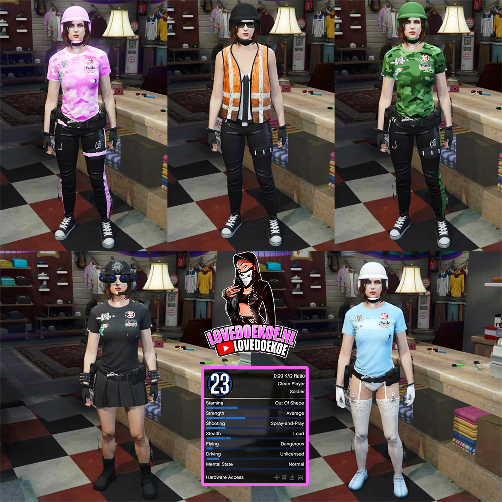FEMALE STARTER ACCOUNT: LEVEL 23, 25 MILL, 10 DELUXOS, MODDED OUTFITS, PRETTY FACE CREATION, CLEAN K/D, FREE NAME CHANGE