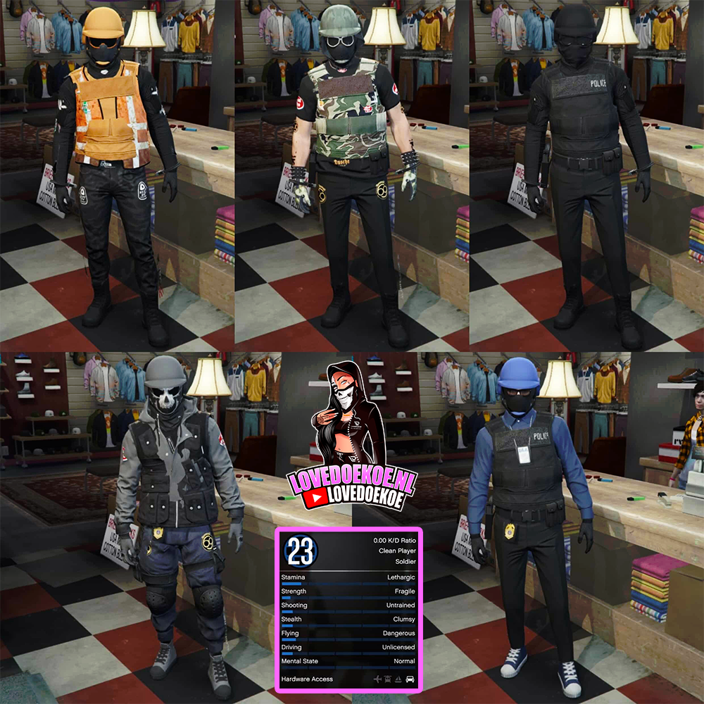 MALE STARTER ACCOUNT: LEVEL 23, 26 MILL, 10 DELUXOS, MODDED OUTFITS, TRYHARD FACE CREATION, CLEAN K/D, FREE NAME CHANGE