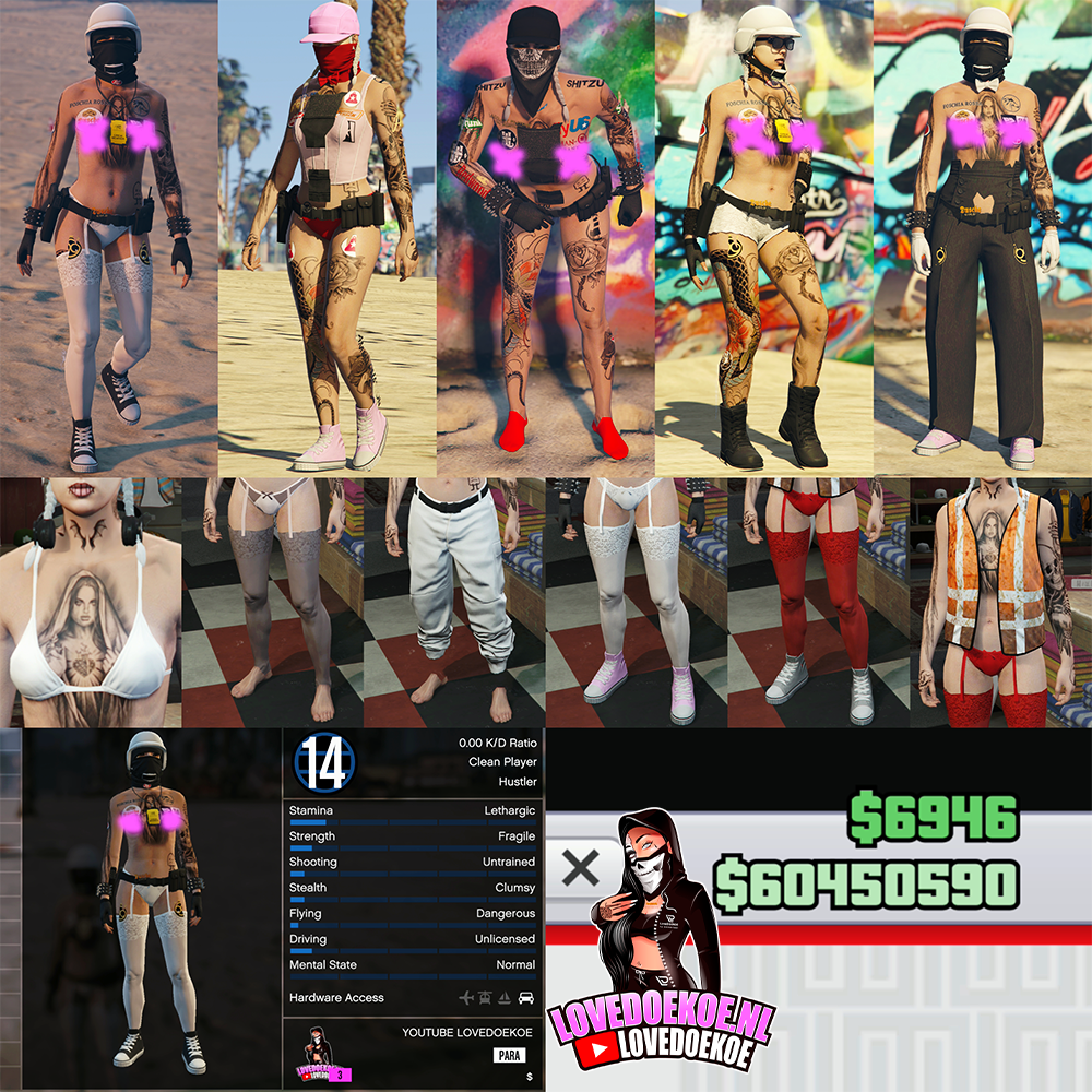 🎀 PS5 Female Account | 700M 💰 | Pretty Face 💋 | Level 14 🎯 | Modded Fits + Props 🏠 | Safe &amp; Ready 🎮