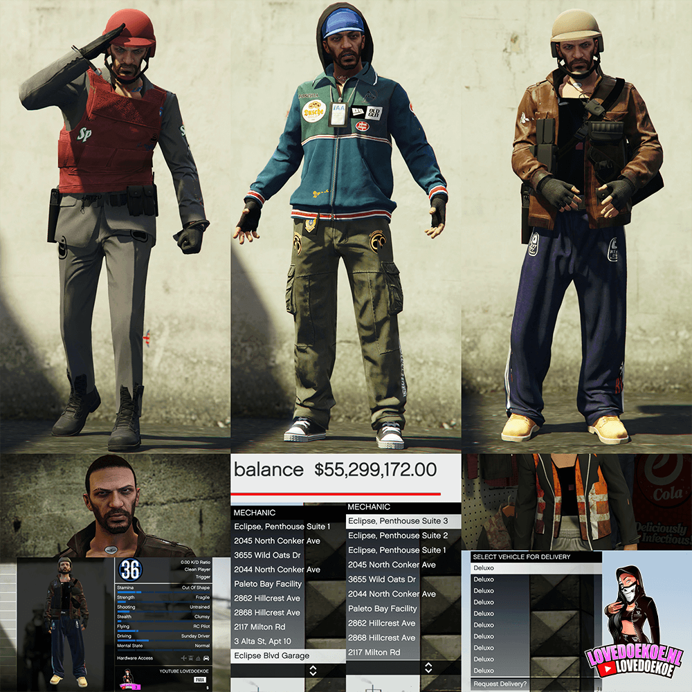 💣 NIKO BELLIC GTA 5 STARTER ACCOUNT 🔥 500M CASH + MODDED OUTFITS