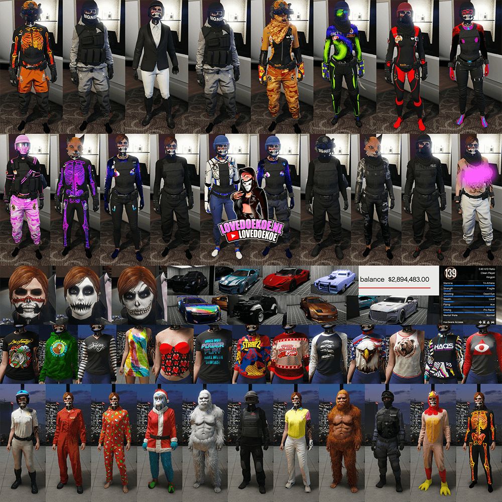 🎮 2024 Legit Double Character – Female Main Lvl 139 + Modded Content | Full Access 🔐