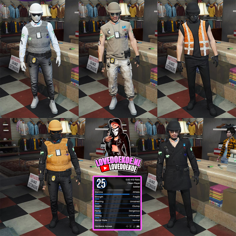 MALE STARTER ACCOUNT: LEVEL 25, 25 MILL, 10 DELUXOS, MODDED OUTFITS, TRYHARD FACE CREATION, CLEAN K/D, FREE NAME CHANGE