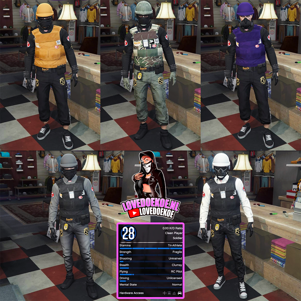 MALE STARTER ACCOUNT: LEVEL 28, 25 MILL, 10 DELUXOS, MODDED OUTFITS, TRYHARD FACE CREATION, CLEAN K/D, FREE NAME CHANGE