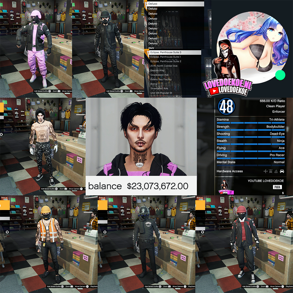 🔥 PS5 Next-Gen Handmade Male Account | Level 48 | Max Stats | KD 666 | $23M Cash 🔥