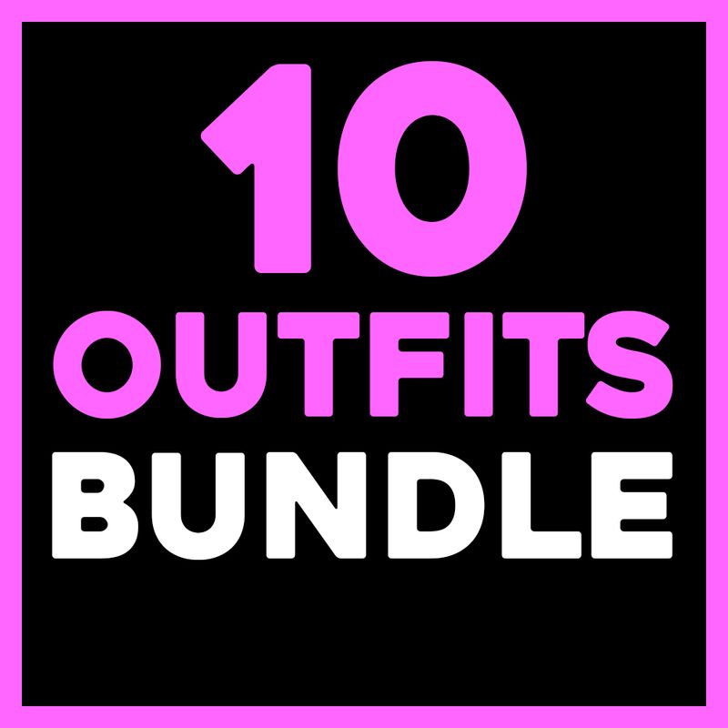 10 OUTFITS BUNDLE