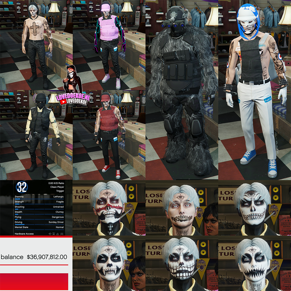 💎MALE STARTER ACCOUNT | 200M CASH + RARE MODDED OUTFITS | INSTANT DELIVERY🚀