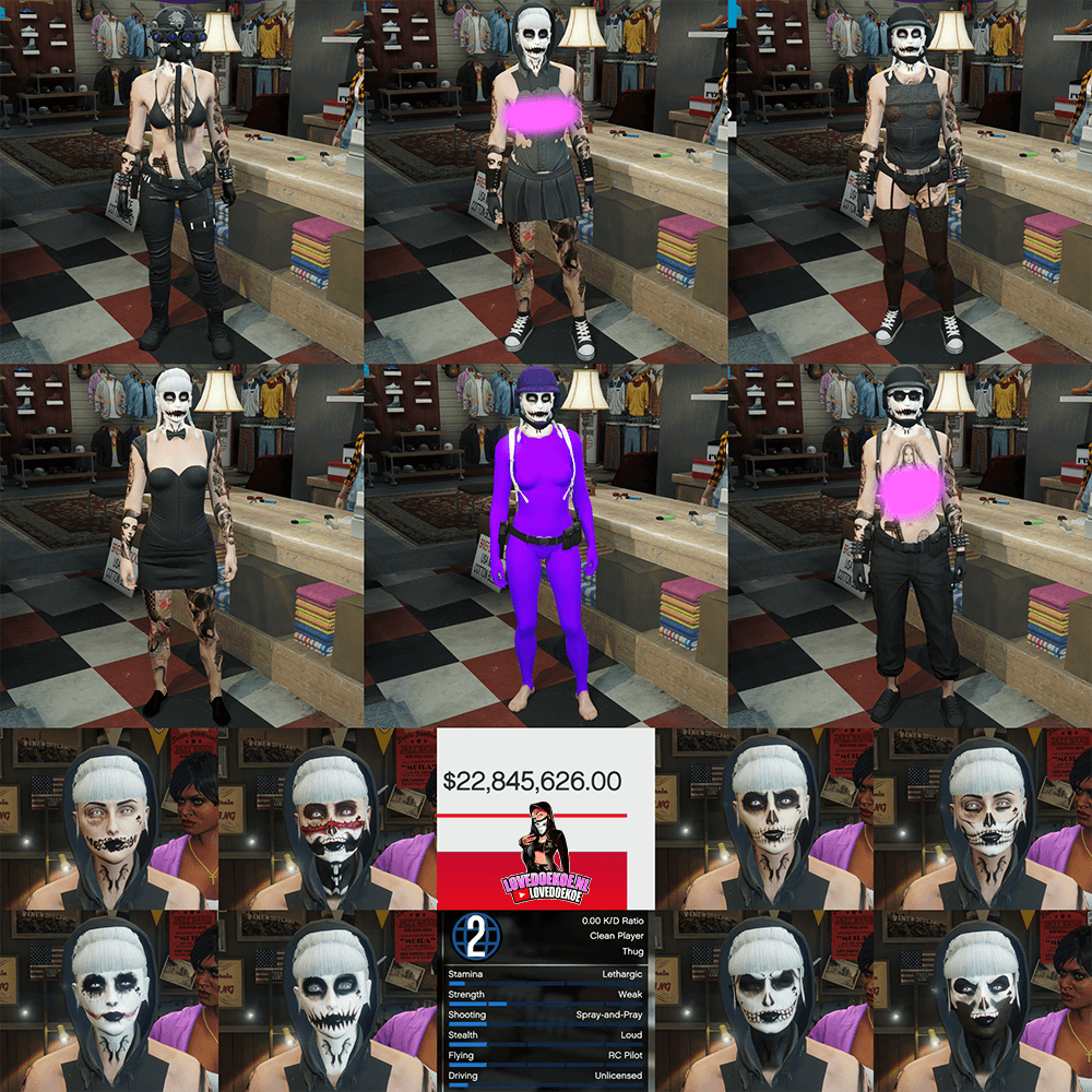💎Handmade Female Starter Account | Level 2 | 22 Million Cash | Modded Outfits + Rare Accessories | Halloween Facepaints | Instant Download &amp; Delivery 💎