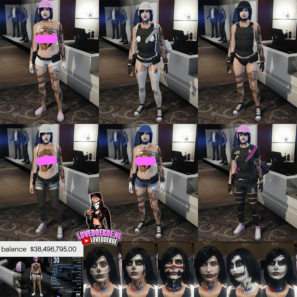 💎Handmade Female Starter Account | Level 30 | 38 Million Cash | Modded Outfits + Rare Accessories | Halloween Facepaints | Instant Download &amp; Delivery 💎