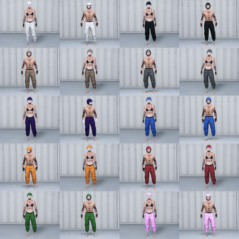 COMBI: BP HELMET + JOGGERS