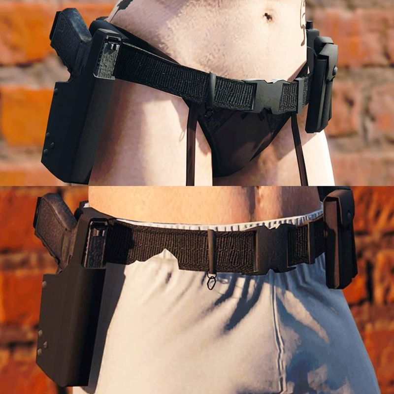 GUN BELT, IAA &amp; CUFFS