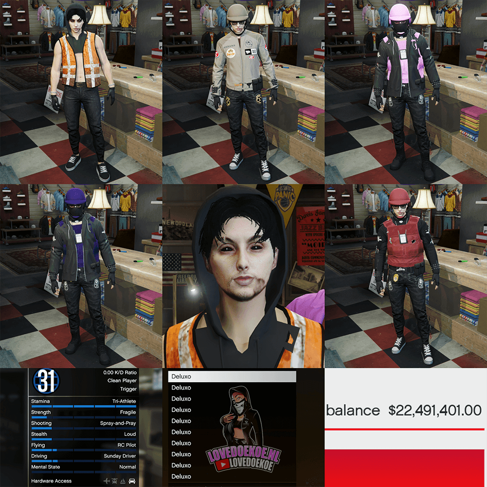 🔥 HANDMADE STARTER ACCOUNT 🔥 | 🎮 LEVEL 128 | 😈 TRYHARD FACE CREATION | 💰 100 MILLION CASH &amp; CARS | 👕 MODDED OUTFITS | 📊 CLEAN K/D | 🏠 PROPERTIES | 🔄 FREE NAME CHANGE